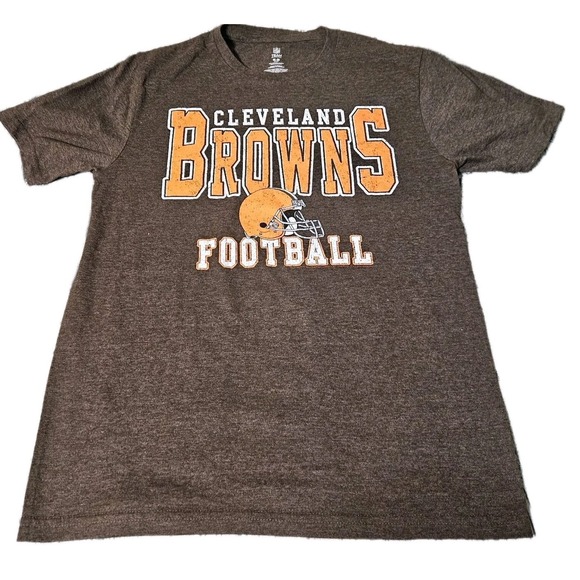 NFL Tops - Vintage Cleveland Brown‎ Womens Size M Team Logo Medium Dawgs NFL Apparel